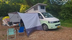 Kever – Our beautiful white VW camper