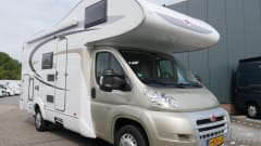 Burstner Argos 6 sleeps 6 seats.