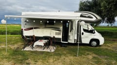 Ariël – Haus auf Rädern! Fiat Alcove mit 4 Sitzen aus dem Jahr 2013
