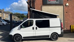 4 berth Vauxhall Vivaro campervan from 2013