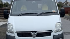 Movano – 2 berth Vauxhall Movano campervan with many extras!