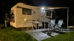 Knausy  – Knaus Camper 4-person Air conditioning in cabin + living area