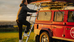 Cherry Belle – Land Rover Camper for Family Adventure
