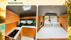 The Green Machine – Comfortable 2/3 persoons camperbus