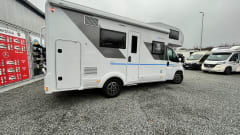 A70 DK – Motorhome SunLiving A70 DK Alkoven #Family vacation