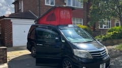 4 berth Toyota campervan from 2008