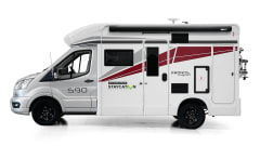 Felix – Camping-car Roller Team Kronos 590 (2025) 2-4 couchages, boîte manuelle - Entièrement assuré