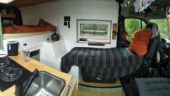 Comfortable camper van