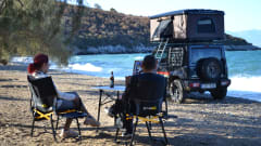 Jimny Black - Greece – Camper Jimny - Make memories - Explore your adventure