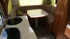 Adventurous and comfortable 2 person alcove camper