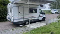 4p Bürstner alcove uit 1995