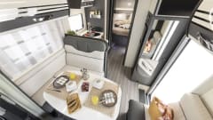 2026 5 berth - Auto / 2 cabins  – New Zefiro 696  auto - Wi-Fi / Rear double bed.