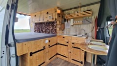 Atmospheric Mercedes-Benz bus camper 2 person "My Benz"