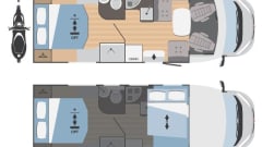 Rimor Seal 69Plus 4 berth motorhome