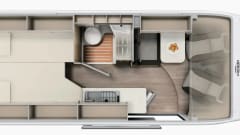 Enrico – Längsschläfer für 2 Erwachsene und bis zu 2 Kinder