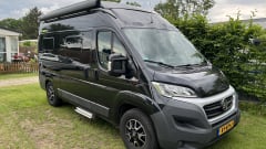 Super cool Hymer Ayers Rock bus camper for 2 people