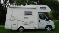 Come and enjoy our wonderful 2 (-3)-person Fiat Ducato alcove camper