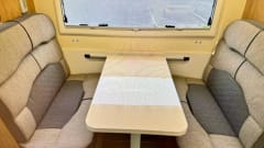 Rollerteam Ronnie – 6 berth Ford semi-integrated from 2026
