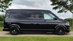 Phil’s Black Beast – VW Transporter LWB 4 berth Volkswagen campervan from 2016