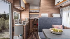 Weinsberg Loft  – Ultimate Freedom! Very luxurious and fully equipped camper with length beds