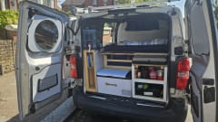Campfire Cruiser  – 2 berth Peugeot campervan from 2019