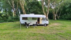 6 person family camper. Hymer integral from 2000