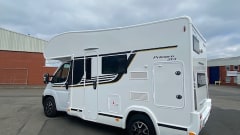 Beni Compact Family van – 6 berth Benimar alcove from 2024