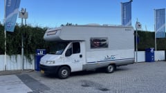Real family camper! 4p Dethleff's alcove from 1999