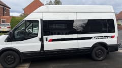 Jean ford van dam  – 3 berth Ford Transit campervan 