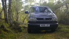 Meteor – VW T4 Campervan  - Insurance, Airport Transfers* & bedding included 