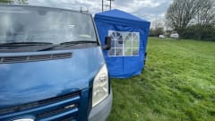 Peggy Blue – 3 berth Ford campervan conversion