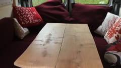 Ruth – Spacious, high 2p bus camper 
