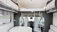 Gloednieuwe Alcove voor 4 personen voorzien van alle comfort! 