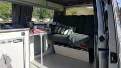 Automatic VW 4 seater campervan - ready to go exploring