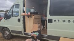 Betty Boxer – 3 berth Peugeot campervan from 2003