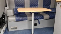 Large camper very spacious boot new looking interior fixed comfy bed.  – 3 berth Peugeot bus from 2007