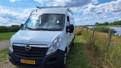 Off-grid self-built camper van from 2014
