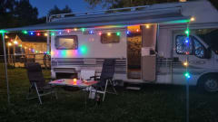 Gezellige 4 persoons camper LMC Fiat Ducato alkoof