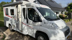 On an adventure with our nice economical semi-integrated camper