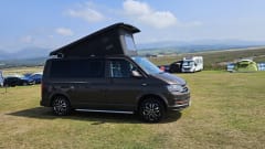 4 berth Volkswagen campervan from 2017