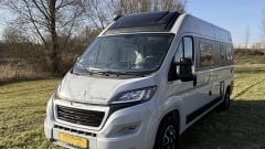 New camper van, 2 sleeping places and bicycle carrier