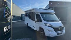 Compacte Hobby Optima V65 GE    2 persoons camper  BJ 2026