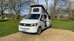 4 berth Volkswagen campervan from 2018