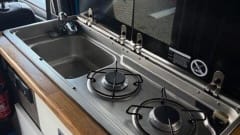 Ivy – 2 Berth Nissan campervan with Pop top from 2024
