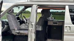 Kitty - because she purrs  – 2 berth Mazda Bongo campervan  2001