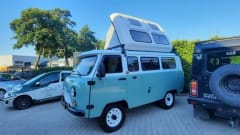 Tough UAZ Bukhanka 4x4 Offroad camper