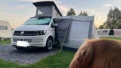 4 berth Volkswagen campervan from 2018