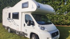 Frankie G – Frankie is our beautiful & flexible 6 berth Motorhome.