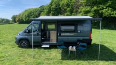 2-4 berth 2023 model deceptively spacious campervan