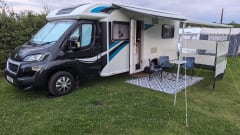 Modern 4 berth Bailey Approach Autograph 2015